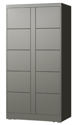 Indoor Medium-Plus Door Tower locker bank