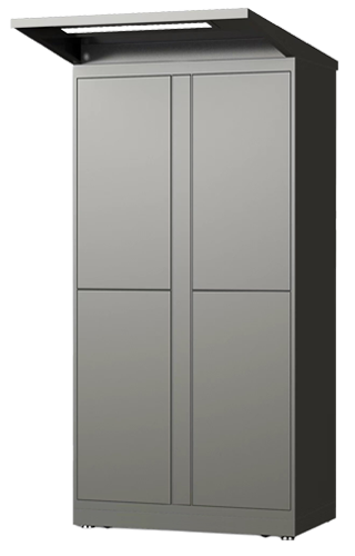 Outdoor Extra-Large Door Tower with weather-resistant canopy