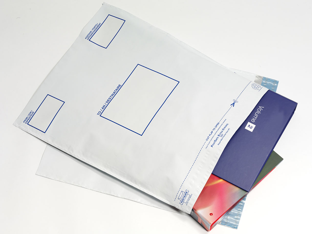 Postsafe Extra-Strong Polythene Envelope 460x430mm, Pk100