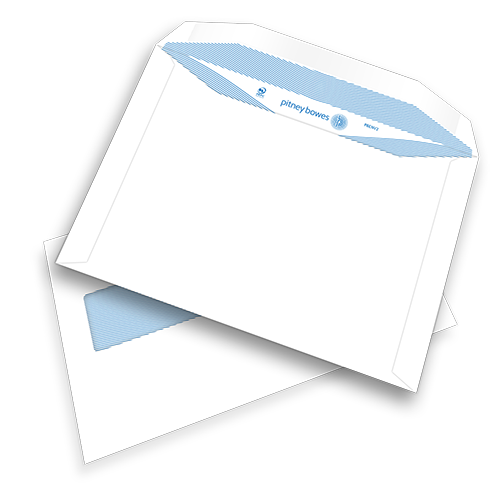 Pitney Bowes® Envelopes C5+ Gummed High Window White 90gsm - pk500