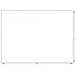 Plain A5 Plain Document Wallets - 225x165mm - pk1000