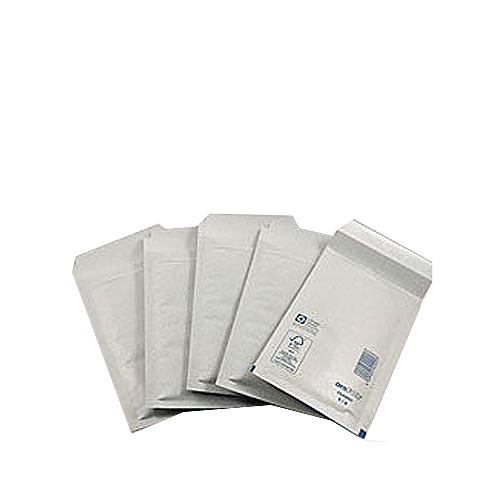 White Standard Bubble Lined Mailers - 95x165mm - pk200