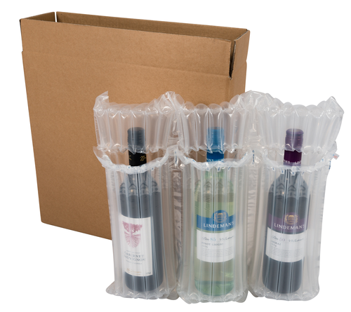 **NEW** AirSac Inflatable Cushioning - Triple Wine Kit - 720x410mm - pk25