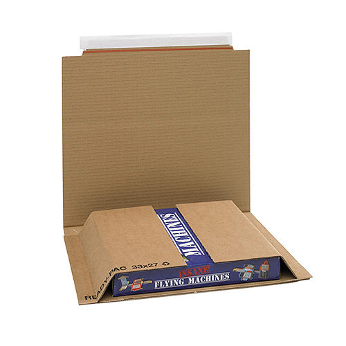 Brown Postal Wrap - PW5 - 333x270x0-50mm - pk25