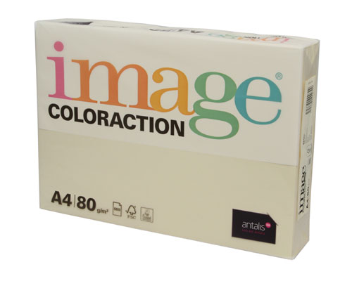 Image ColorAction Pale Tints - Ivory A4 80gsm Paper