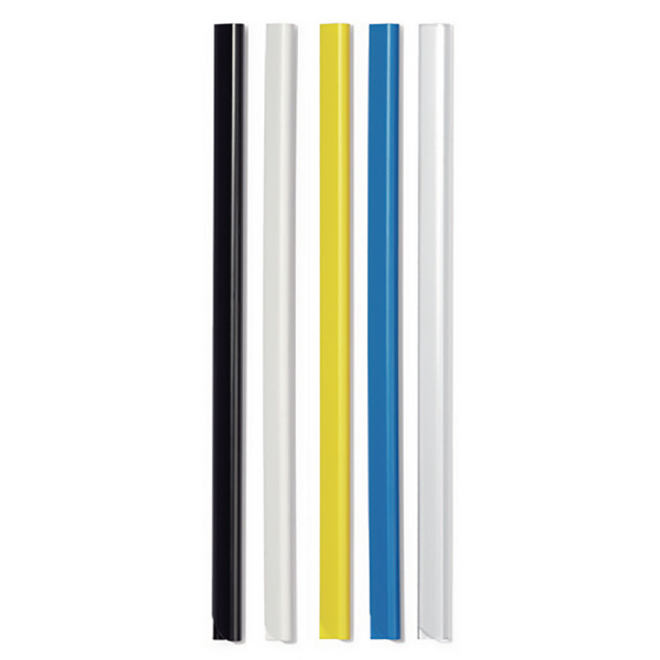 Durable A4 Black 6mm Spine Bars (Pack of 50) 2931/01