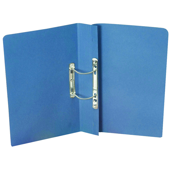 Guildhall Heavyweight Transfer Spiral File 420gsm Foolscap Blue (Pack of 25) 211/7000