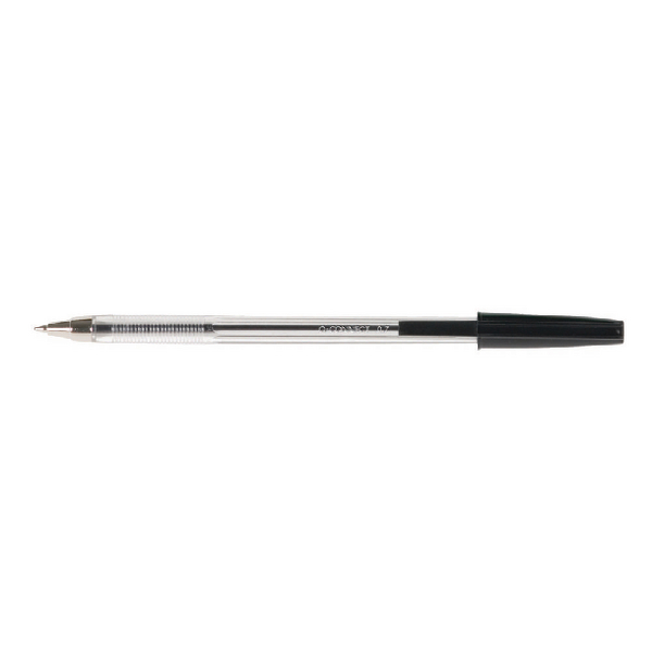 Q-Connect Ballpoint Pen Medium Black (Pack of 50) KF26040