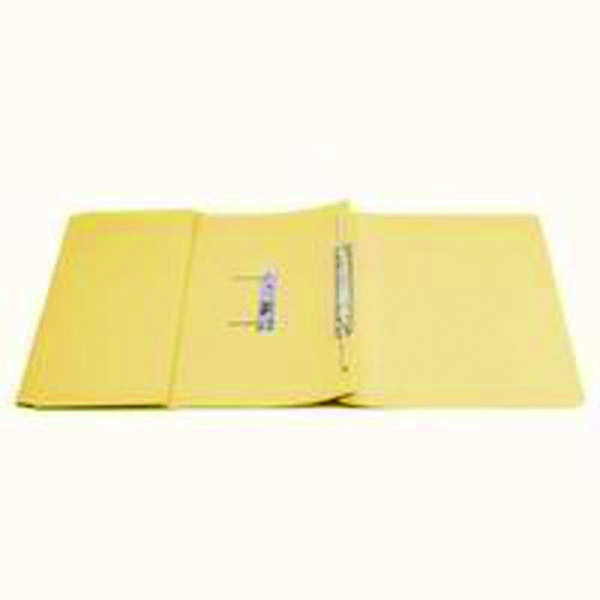 Q-Connect Transfer Pocket 35mm Capacity Foolscap File Yellow (Pack of 25) KF26099