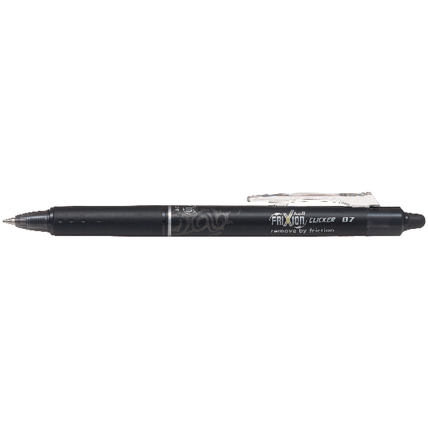 Pilot FriXion Clicker Retractable Rollerball Pen Medium Black (Pack of 12) 229101201