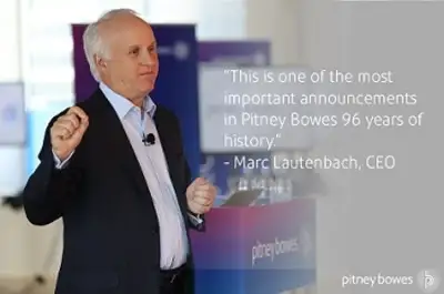 2016 - Pitney Bowes introduces the Pitney Bowes Commerce Cloud