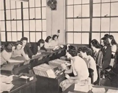 Pitney Bowes female employees in the billing department