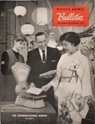 Pitney Bowes in Japan 1959