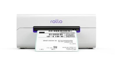 The Rollo Wireless Printer is a small label printer for businesses