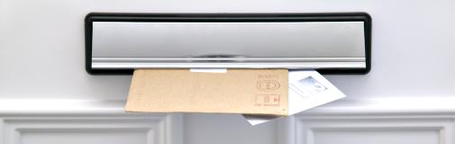 envelopes in door letterbox envelopes in door letterbox