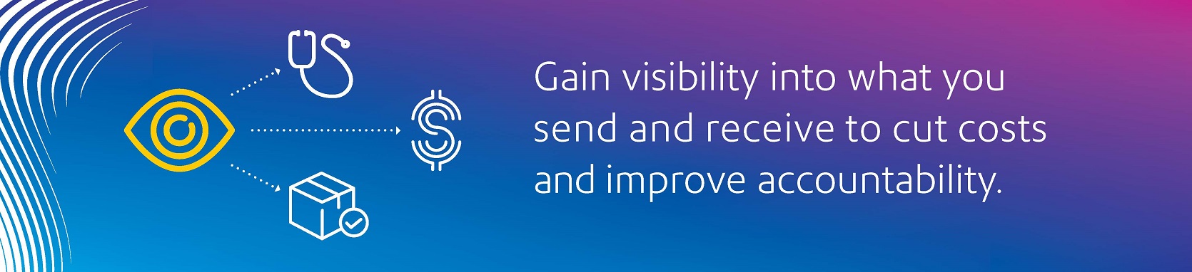 Gain visibility into what you send and receive to cut costs and improve accountability