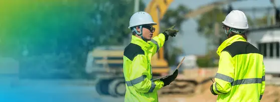 construction crew on site