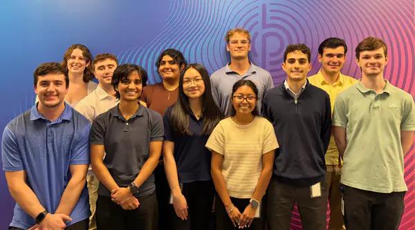 Pitney Bowes interns