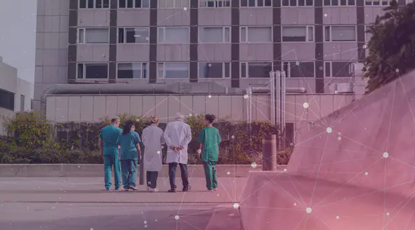 Group of doctors standing