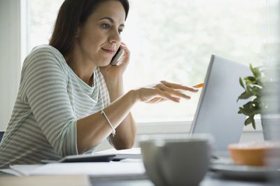 Women working on laptop