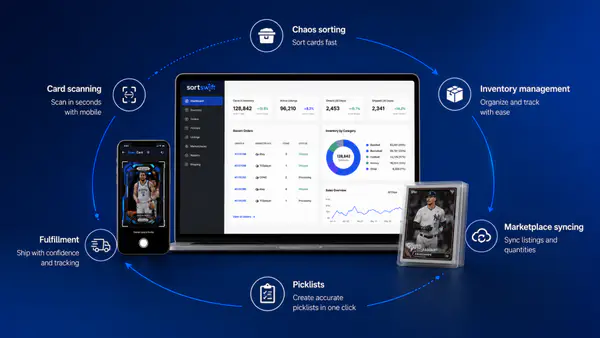Built for the way trading card sellers actually work