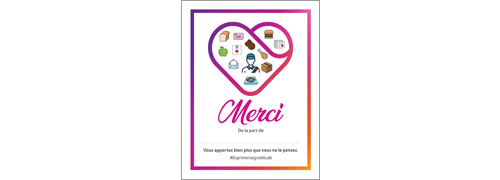 Merci. Vous apportez bien plus que vous ne le pensez.