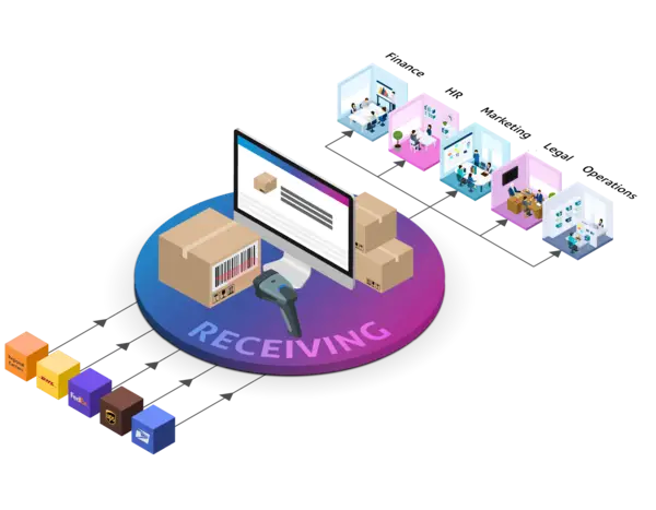 Streamline receiving illustration