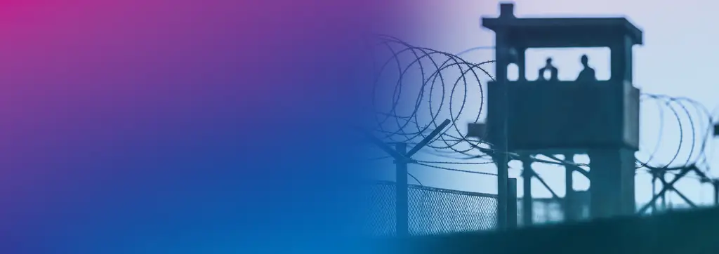 watchtower at a corrections facility