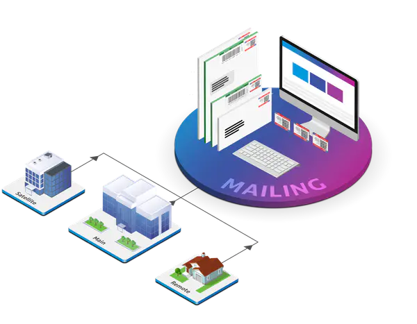 mailing illustration