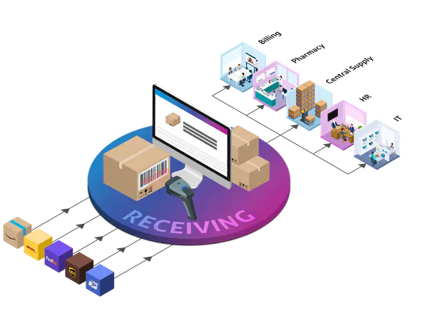 Streamline receiving illustration