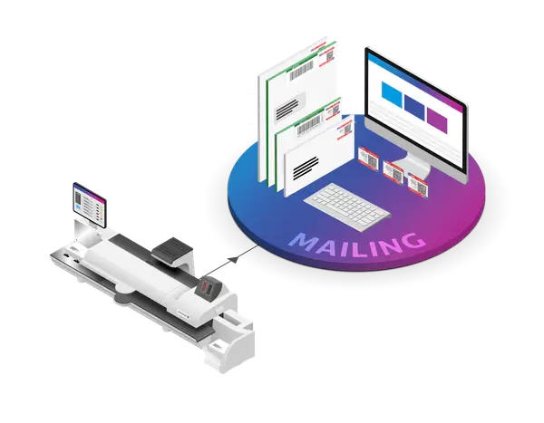 mailing illustration