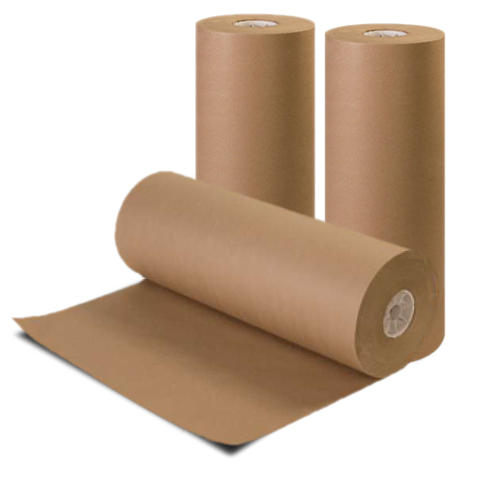 Brown Recycled Kraft Paper Roll - 24x900', 40lb