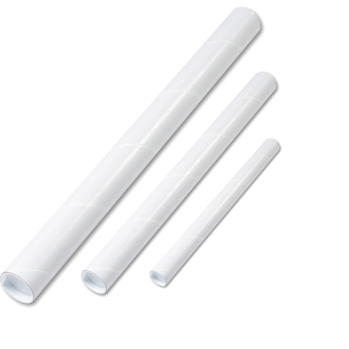 White Mailing Tubes - 2