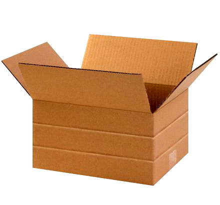 Multi-Depth Brown Corrugated Shipping Boxes - 11-1/4