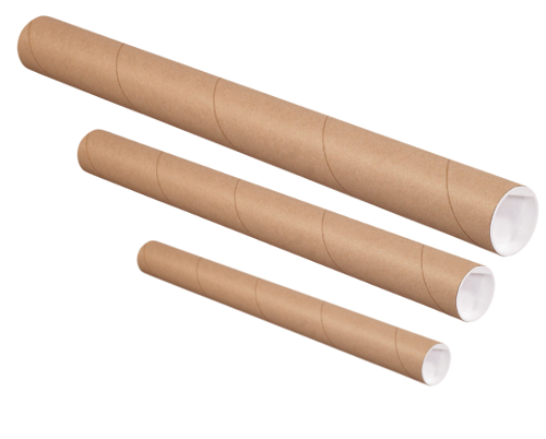 Brown Mailing Tubes - 2