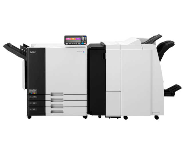Imprimante à jet d'encre ComColor GD7330 de RISO avec module de finition multifonctionnel Imprimante à jet d'encre ComColor GD7330 de RISO avec module de finition multifonctionnel