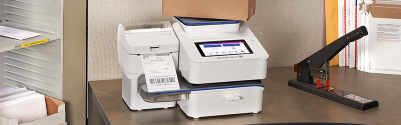 Postage meter for business mailing