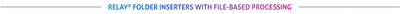 Relay folder divider