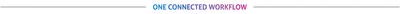 one connected workflow divider