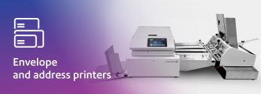 Envelope and address printers