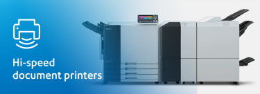 High-speed document printers