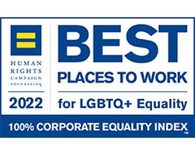HRC Best places to work for LGBTQ+ Equality
