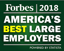 Forbes America’s Best Large Employers 2018