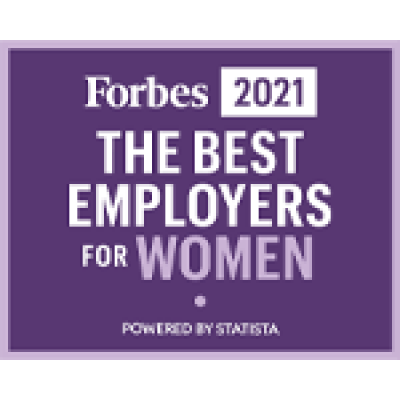 Forbes 2021 The Best Employers for Women