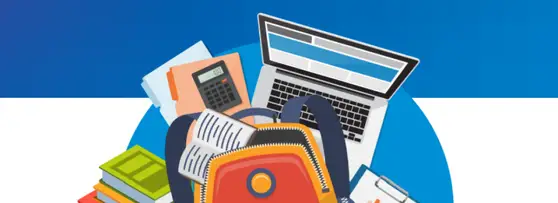 Day In the Life of a College Student Infographic
