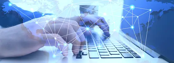 fingers on a keyboard