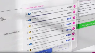 PitneyShip Enterprise dashboard