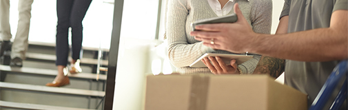 receiving and tracking outbound shipping