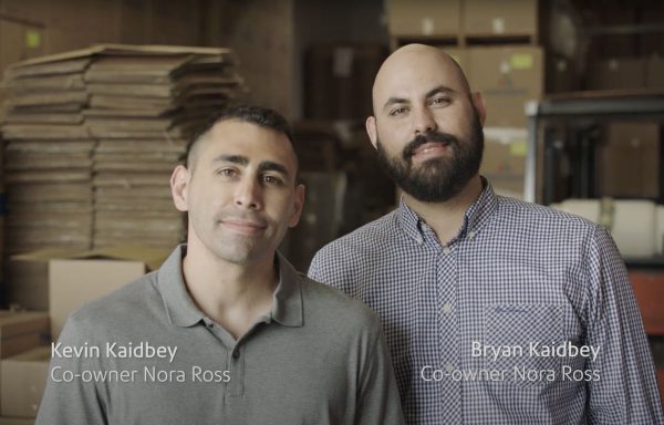 Kevin Kaidbey and Bryan Kaidbey, co-owners Nora Ross