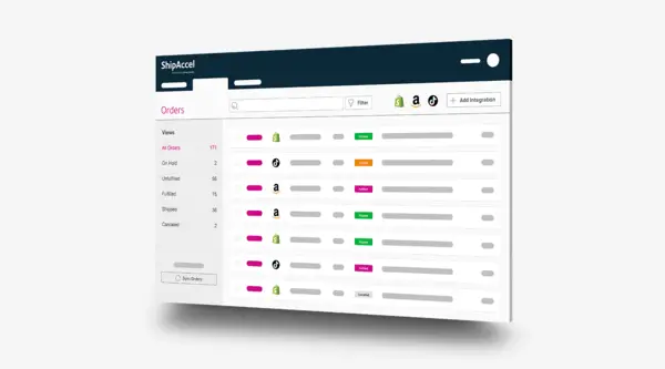 Order dashboard
